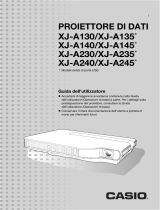 Casio XJ-A130, XJ-A135, XJ-A140, XJ-A145, XJ-A230, XJ-A235, XJ-A240, XJ-A245 Guida utente