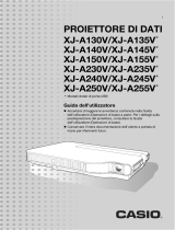Casio XJ-A130V, XJ-A135V, XJ-A140V, XJ-A145V, XJ-A150V, XJ-A155V, XJ-A230V, XJ-A235V, XJ-A240V, XJ-A245V, XJ-A250V, XJ-A255V Guida utente