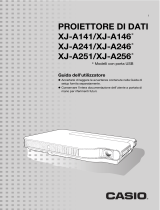 Casio XJ-A141, XJ-A146, XJ-A241, XJ-A246, XJ-A251, XJ-A256 (Serial Number: D****A) Guida utente