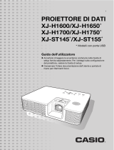 Casio XJ-H1600, XJ-H1650, XJ-H1700, XJ-H1750, XJ-ST145, XJ-ST155 Guida utente