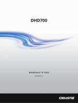 Christie DHD700 Manuale utente