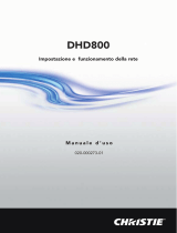 Christie DHD800 Manuale utente