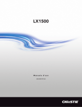 Christie LX1500 Manuale utente