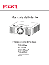 Eiki EK-501W Manuale utente