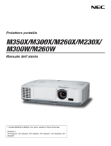 NEC M300X Manuale del proprietario