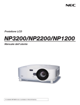 NEC NP3200 Manuale del proprietario