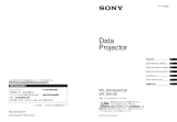 Sony VPL-DX126 Manuale del proprietario