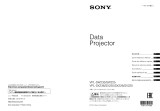 Sony VPL-SW235 Manuale del proprietario