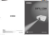 Yamaha DPX-1200 Manuale utente