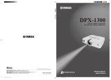 Yamaha DPX-1300 Manuale utente