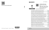 Sony A7S Manuale utente