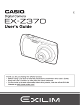 Casio EX-Z370 Manuale utente