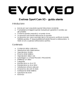Evolveo Sport Cam X3 Manuale del proprietario