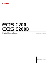 Canon EOS C200B Manuale utente