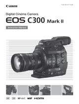 Canon EOS C300 Mark II PL Manuale del proprietario