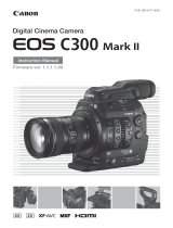 Canon EOS C300 Mark II PL Manuale utente