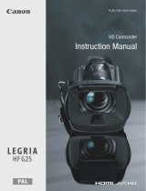 Canon LEGRIA HF G25 Guida utente