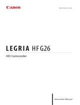 Canon LEGRIA HF G26 Guida utente