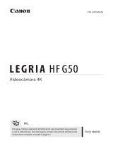 Canon LEGRIA HF G50 Guida Rapida
