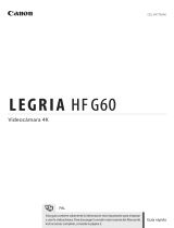 Canon LEGRIA HF G60 Guida Rapida