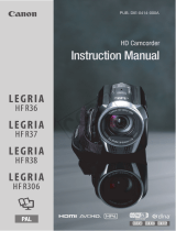 Canon LEGRIA HF R37 Manuale utente