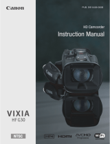 Canon VIXIA HF G30 Manuale utente