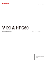 Canon VIXIA HF G60 Manuale utente