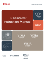 Canon VIXIA HF R82 Manuale utente
