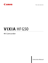 Canon Vixia HF-G50 Manuale utente
