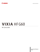 Canon Vixia HF-G60 Manuale utente