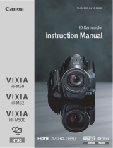 Canon VIXIA HF M52 Manuale utente