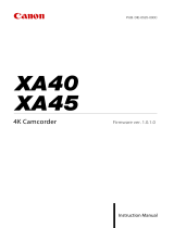 Canon XA45 Manuale utente