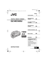 JVC GZ-MC500U Istruzioni per l'uso