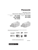 Panasonic HC-V550M Manuale del proprietario