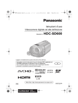 Panasonic HDCSD600EG Guida Rapida