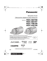 Panasonic HDCSD707 Guida Rapida
