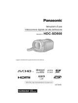 Panasonic HDCSD800EG Istruzioni per l'uso