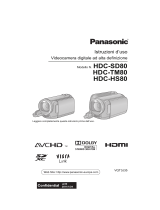 Panasonic HDCTM80EG Manuale del proprietario