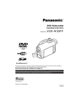 Panasonic VDRM30PP Istruzioni per l'uso