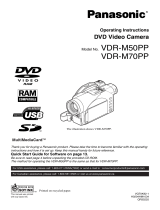 Panasonic VDR-M50PP Manuale utente