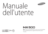 Samsung NX500 Manuale utente