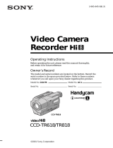Sony Camcorder AC-L Manuale utente