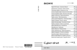 Sony Cyber Shot DSC-W610 Manuale utente