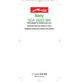 Sony Ericsson Camera Flash SCA 3602 M4 Manuale utente