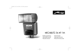 Metz mecablitz 54 AF-1 Minolta Manuale del proprietario