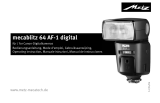 Metz Mecablitz 64 AF-1 digital -Olympus-Panasonic-Leica Manuale del proprietario