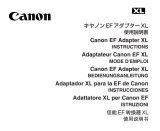 Canon EF Adapter XL Manuale utente