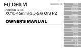 Fujifilm XC15-45mmF3.5-5.6 OIS PZ Lens Black Manuale utente