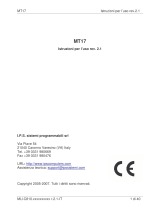 Eurotech MT8 - MT12 - MT15 - MT17 Manuale del proprietario