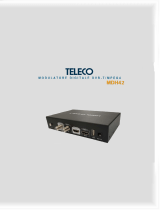 Teleco MDH42 Modulatore Manuale utente